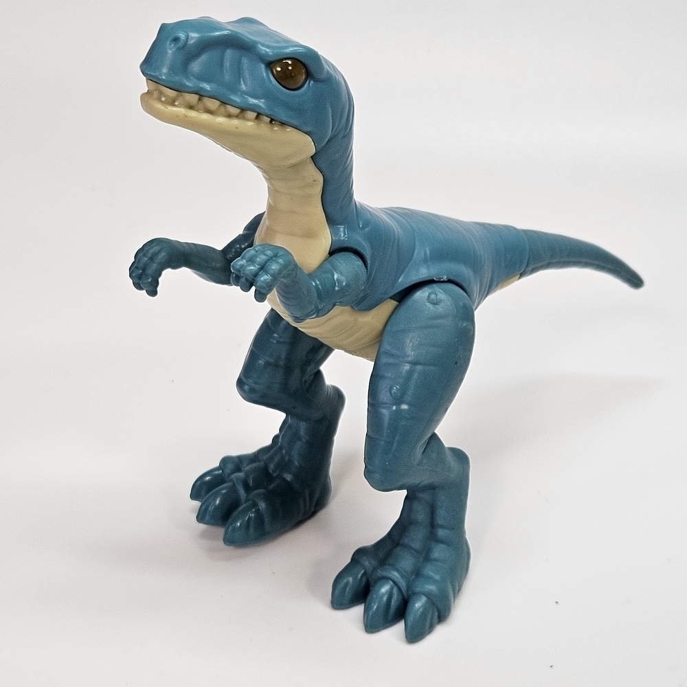 Imaginext Jurassic World Velociraptor Dinosaur Articulated Figure